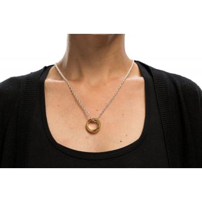 El Señor de los Anillos Anillo Único de tungsteno (bañado en oro) Talla 07