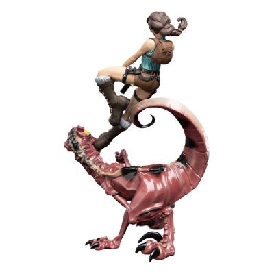 Tomb Raider Figura Mini Epics Lara Croft & Raptor 24 cm