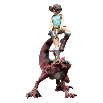 Tomb Raider Figura Mini Epics Lara Croft & Raptor 24 cm