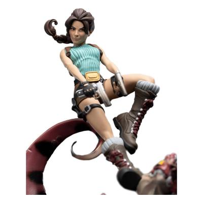 Tomb Raider Figura Mini Epics Lara Croft & Raptor 24 cm