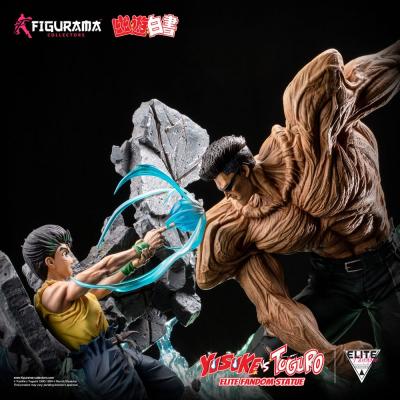 Yu Yu Hakusho Estatua Elite Exclusive 1/6 Yusuke vs Toguro 59 cm