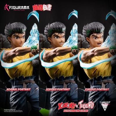 Yu Yu Hakusho Estatua Elite Exclusive 1/6 Yusuke vs Toguro 59 cm