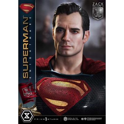 Zack Snyder's Justice League Estatua Real Elite Masterline Series 1/3 Superman Knightmare Color Edition 95 cm