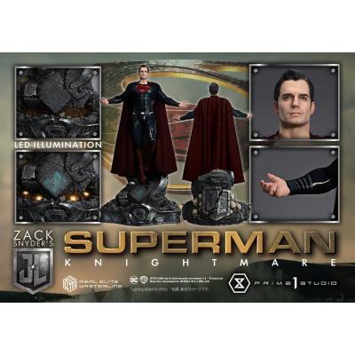 Zack Snyder's Justice League Estatua Real Elite Masterline Series 1/3 Superman Knightmare Color Edition 95 cm