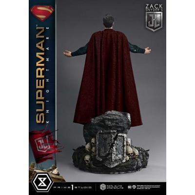 Zack Snyder's Justice League Estatua Real Elite Masterline Series 1/3 Superman Knightmare Color Edition 95 cm
