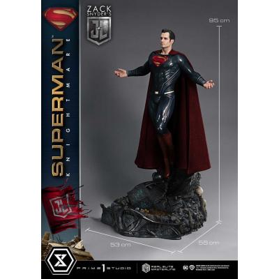 Zack Snyder's Justice League Estatua Real Elite Masterline Series 1/3 Superman Knightmare Color Edition Deluxe Ver. 95 cm