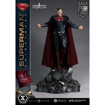 Zack Snyder's Justice League Estatua Real Elite Masterline Series 1/3 Superman Knightmare Color Edition Deluxe Ver. 95 cm