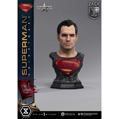 Zack Snyder's Justice League Estatua Real Elite Masterline Series 1/3 Superman Knightmare Color Edition Deluxe Ver. 95 cm