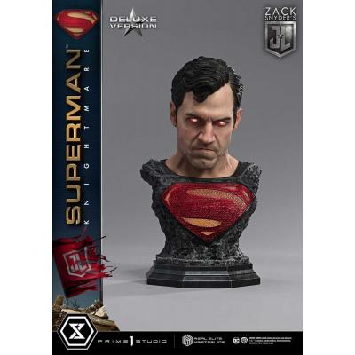 Zack Snyder's Justice League Estatua Real Elite Masterline Series 1/3 Superman Knightmare Color Edition Deluxe Ver. 95 cm