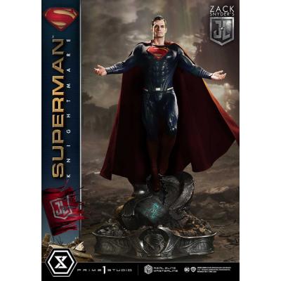 Zack Snyder's Justice League Estatua Real Elite Masterline Series 1/3 Superman Knightmare Color Edition Deluxe Ver. 95 cm