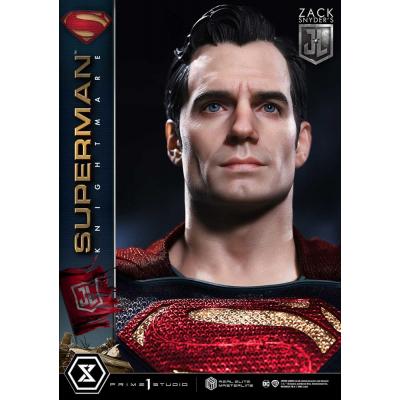 Zack Snyder's Justice League Estatua Real Elite Masterline Series 1/3 Superman Knightmare Color Edition Deluxe Ver. 95 cm