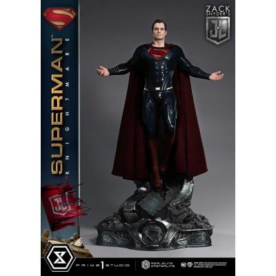 Zack Snyder's Justice League Estatua Real Elite Masterline Series 1/3 Superman Knightmare Color Edition Deluxe Ver. 95 cm