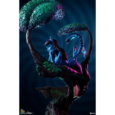 Fairytale Fantasies Collection Estatua Lady Cheshire Cat 63 cm