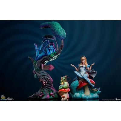 Fairytale Fantasies Collection Estatua Lady Cheshire Cat (Deluxe Edition) 63 cm