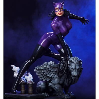 DC Comics Estatua 1/4 Catwoman (Purple Edition) 47 cm