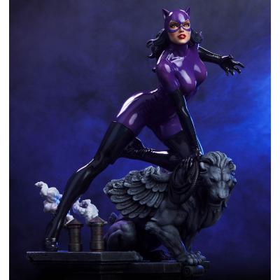 DC Comics Estatua 1/4 Catwoman (Purple Edition) 47 cm