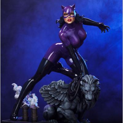 DC Comics Estatua 1/4 Catwoman (Purple Edition) 47 cm