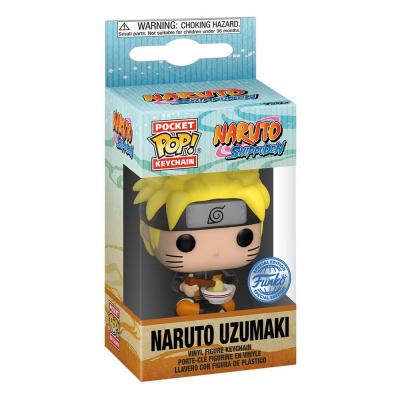 Naruto Llaveros Pocket POP! Vinyl Naruto w/Noodles 4 cm Expositor (12)