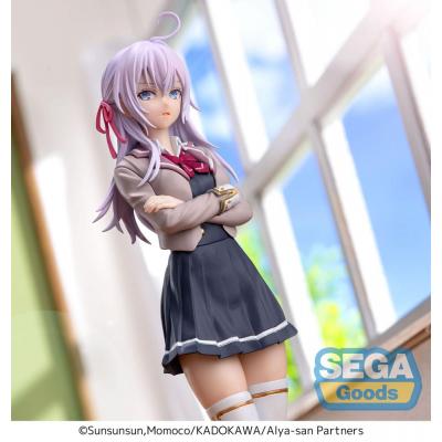 Alya Sometimes Hides Her Feelings in Russian Estatua Luminasta PVC Alya Uniform Ver. 18 cm