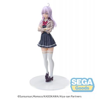 Alya Sometimes Hides Her Feelings in Russian Estatua Luminasta PVC Alya Uniform Ver. 18 cm