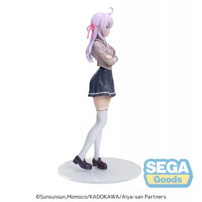 Alya Sometimes Hides Her Feelings in Russian Estatua Luminasta PVC Alya Uniform Ver. 18 cm