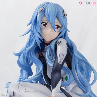 Rebuild of Evangelion Estatua PVC 1/7 Rei Ayanami Long Hair Ver. 11 cm