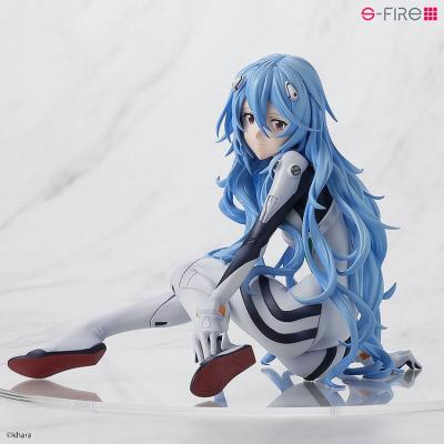 Rebuild of Evangelion Estatua PVC 1/7 Rei Ayanami Long Hair Ver. 11 cm