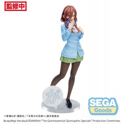 The Quintessential Quintuplets Specials Estatua Luminasta PVC Miku Nakano 20 cm