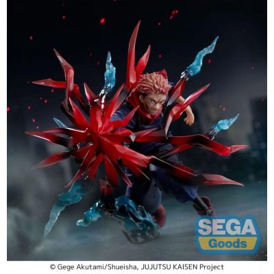 Jujutsu Kaisen Estatua Luminasta PVC Yuji Itadori Black Flash 16 cm