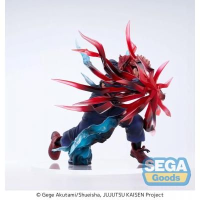 Jujutsu Kaisen Estatua Luminasta PVC Yuji Itadori Black Flash 16 cm