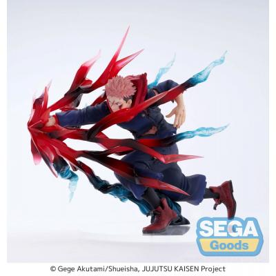 Jujutsu Kaisen Estatua Luminasta PVC Yuji Itadori Black Flash 16 cm