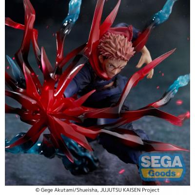 Jujutsu Kaisen Estatua Luminasta PVC Yuji Itadori Black Flash 16 cm