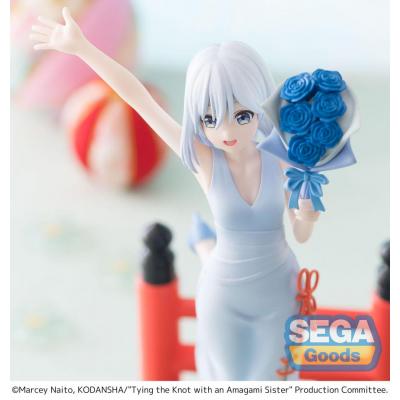 Tying the Knot with an Amagami Sister Estatua Luminasta PVC Asahi Amagami 18 cm