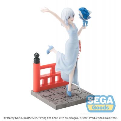 Tying the Knot with an Amagami Sister Estatua Luminasta PVC Asahi Amagami 18 cm