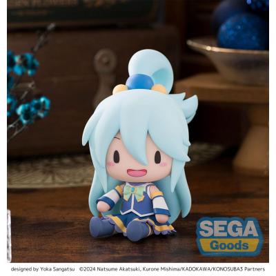 Konosuba God´s blessing on this wonderful world! 3 Figura Fuwa Petit Chibi PVC Aqua 10 cm