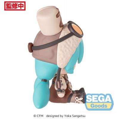 Character Vocal Series 01: Hatsune Miku Figura Fuwa Petit Chibi PVC Hatsune Miku Marshmallow Hot Cocoa 10 cm