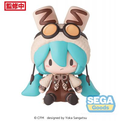 Character Vocal Series 01: Hatsune Miku Figura Fuwa Petit Chibi PVC Hatsune Miku Marshmallow Hot Cocoa 10 cm