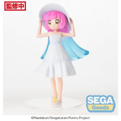Puniru is a Kawaii Slime Estatua Luminasta PVC Puniru A Kawaii Me in the Cool Summer Resort 18 cm
