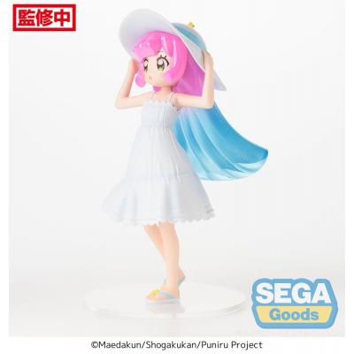 Puniru is a Kawaii Slime Estatua Luminasta PVC Puniru A Kawaii Me in the Cool Summer Resort 18 cm