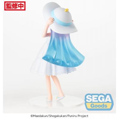 Puniru is a Kawaii Slime Estatua Luminasta PVC Puniru A Kawaii Me in the Cool Summer Resort 18 cm
