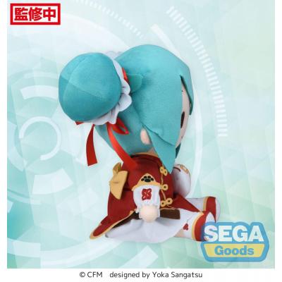 Character Vocal Series 01: Hatsune Miku Peluche Fuwa Petit Hatsune Miku Going Out Series Chinatown Ver. M 22 cm