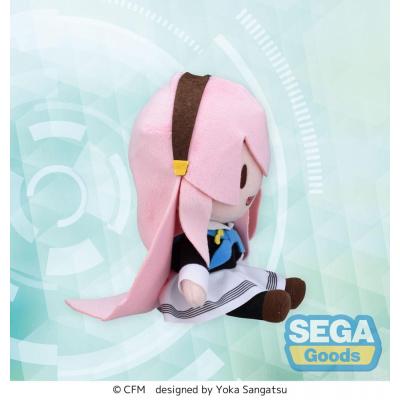 Character Vocal Series 02: Kagamine Rin/Len Peluche Fuwa Petit Mini Megurine Luka Uniform Ver. (EX) 16 cm