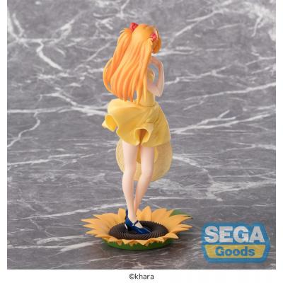 Rebuild of Evangelion Estatua Luminasta PVC Asuka Summer Dress Ver. 2 24 cm