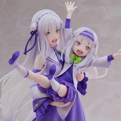 Re:Zero Starting Life in Another World Estatua PVC 1/7 Emilia & Childhood Emilia 24 cm