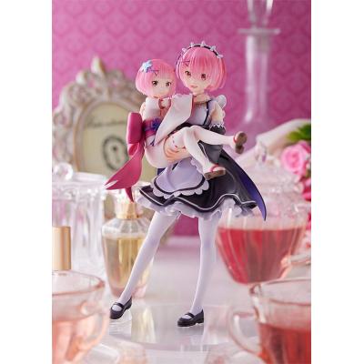 Re:Zero Starting Life in Another World Estatua PVC 1/7 Ram & Childhood Ram 23 cm