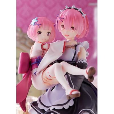 Re:Zero Starting Life in Another World Estatua PVC 1/7 Ram & Childhood Ram 23 cm