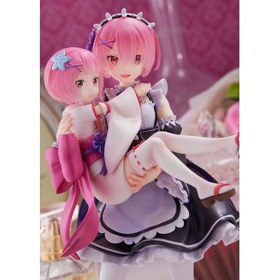Re:Zero Starting Life in Another World Estatua PVC 1/7 Ram & Childhood Ram 23 cm