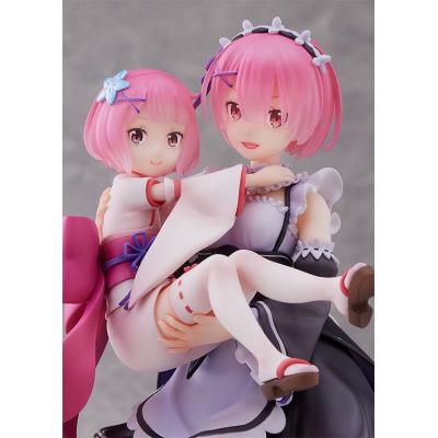 Re:Zero Starting Life in Another World Estatua PVC 1/7 Ram & Childhood Ram 23 cm