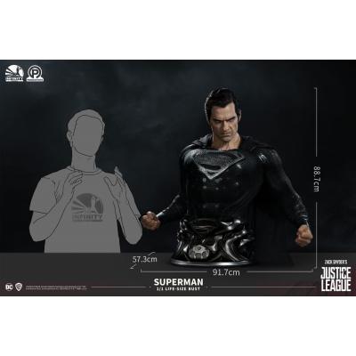 Liga de la Justicia Busto tamaño natural Superman 89 cm