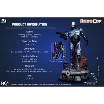 Robocop 1987 Estatua 1/2 Robocop 112 cm